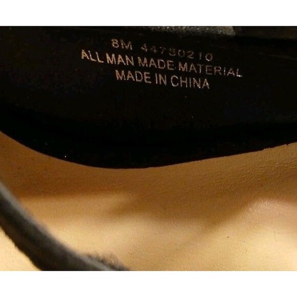 Comfort Est.1946 Womens Black Faux Suede Mary Jane Pumps Size 8 Chunky Heel - Picture 14 of 16